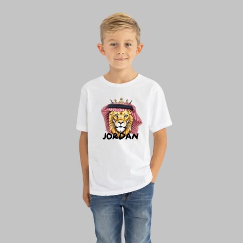 lion jordan تيشيرت اسد الاردن اطفال